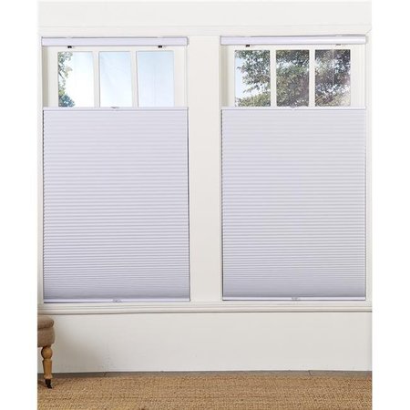 SAFE STYLES Safe Styles UBF26X64WT Cordless Blackout Top Down Bottom Up Shade; White - 26 x 64 in. UBF26X64WT